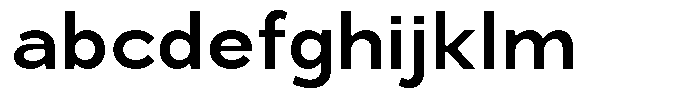 Rucent Semi Bold FONT