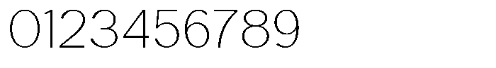 Rucent Thin Font OTHER CHARS