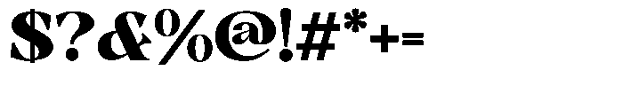 Ruciness Regular Font OTHER CHARS