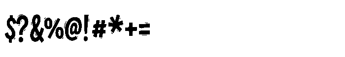 Rudelou AOE Font OTHER CHARS