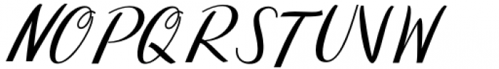 Rudilla Regular Font UPPERCASE