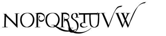Rudolfo Swash Font UPPERCASE