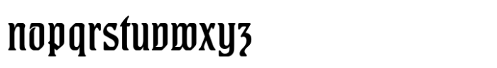 Rudolsbad Font LOWERCASE