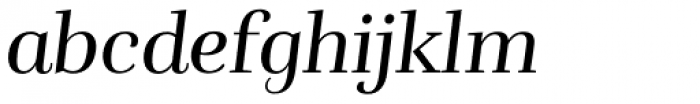 Rufina Italic Font LOWERCASE