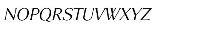 Rufolo Light Italic Font UPPERCASE