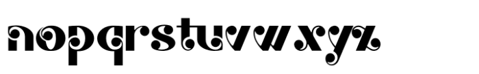 Rugak Font LOWERCASE