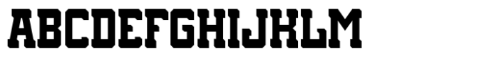 Rugby Squad Regular Font UPPERCASE