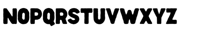 Rugles Font UPPERCASE