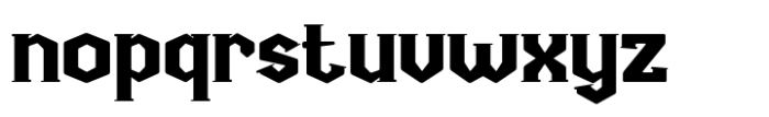 Rukinax Font LOWERCASE