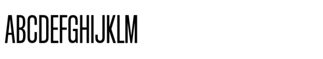 Rules Compressed Medium Font UPPERCASE