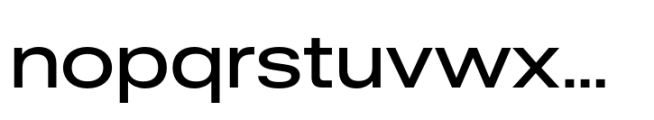 Rules Extended Medium Font LOWERCASE
