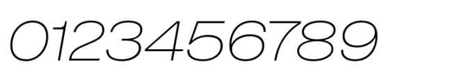 Rules Extended Thin Italic Font OTHER CHARS
