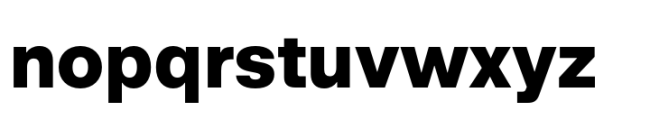 Rules Extra Bold Font LOWERCASE