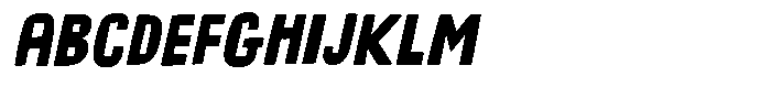 Rules For Fools Italic Font UPPERCASE