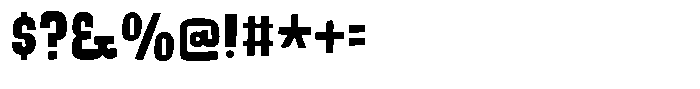 Rules For Fools Regular Font OTHER CHARS