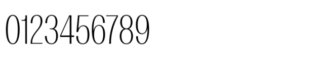 Rules Gothic Condensed Ultra Light Font OTHER CHARS