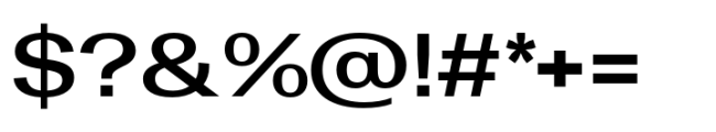 Rules Gothic Extended Bold Font OTHER CHARS