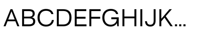 Rules Regular Font