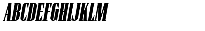Rules Serif Cmp Black Italic Font UPPERCASE