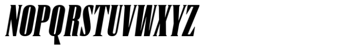 Rules Serif Cmp Black Italic Font UPPERCASE