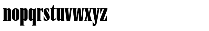Rules Serif Cmp Black Font LOWERCASE