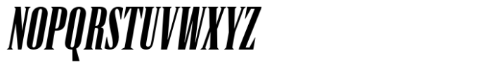 Rules Serif Cmp Extra Bold Italic Font UPPERCASE