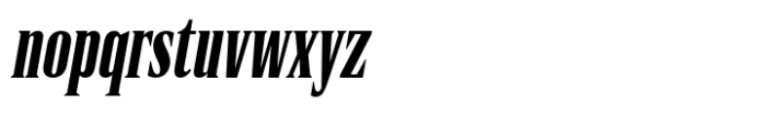 Rules Serif Cmp Extra Bold Italic Font LOWERCASE