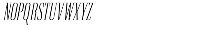 Rules Serif Cmp Light Italic Font UPPERCASE