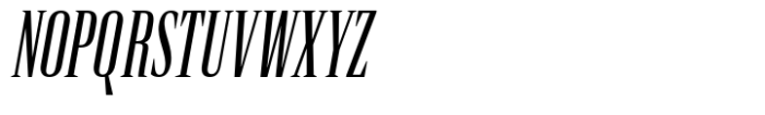 Rules Serif Cmp Medium Italic Font UPPERCASE