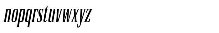 Rules Serif Cmp Medium Italic Font LOWERCASE