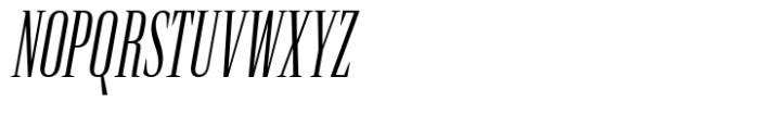 Rules Serif Cmp Regular Italic Font UPPERCASE
