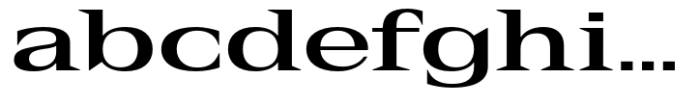 Rules Serif Exp Bold FONT