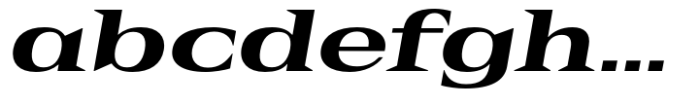 Rules Serif Exp Extra Bold Italic FONT
