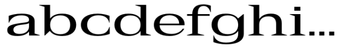 Rules Serif Exp Medium FONT