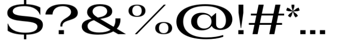 Rules Serif Exp Semibold Font OTHER CHARS