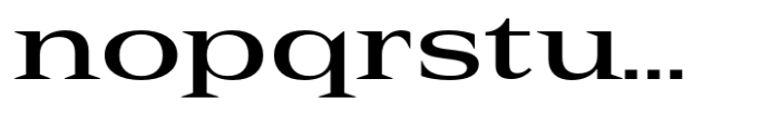 Rules Serif Exp Semibold Font LOWERCASE