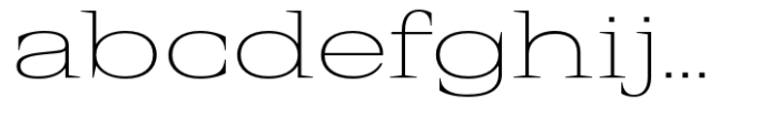 Rules Serif Exp Thin FONT