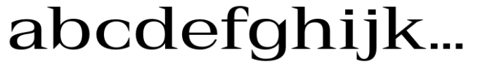 Rules Serif Ext Medium FONT