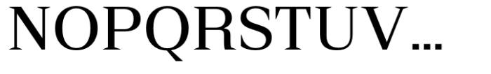 Rules Serif Medium Font UPPERCASE