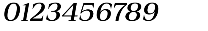 Rules Serif Semibold Italic Font OTHER CHARS