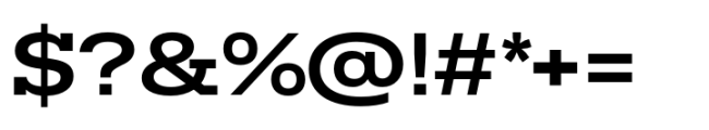 Rules Slab Extended Bold Font OTHER CHARS