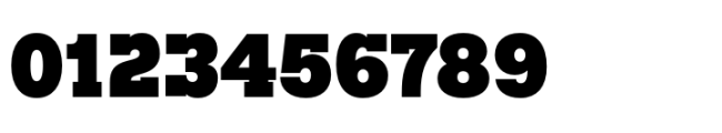 Rules Slab Normal Black Font OTHER CHARS