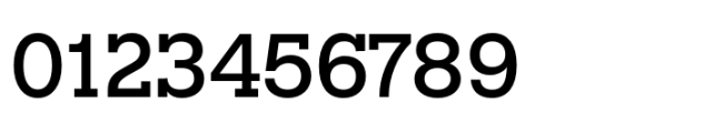 Rules Slab Normal Medium Font OTHER CHARS