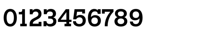 Rules Slab Normal Semibold Font OTHER CHARS