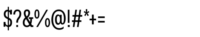Rules Slab Variable Font OTHER CHARS