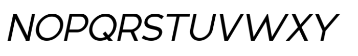 Rumaila Light Italic Font UPPERCASE