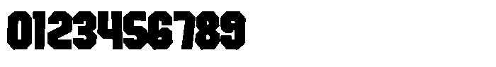 Rumble Block Regular Font OTHER CHARS