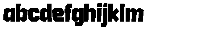 Rumble Block Regular FONT