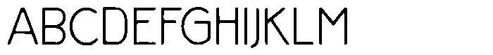 Rumble Country Sans Font UPPERCASE