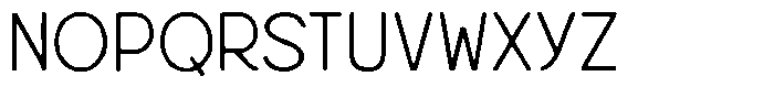 Rumble Country Sans Font LOWERCASE